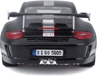 Метална кола Porsche 911 GT3 RS 4 black Bburago 1/18