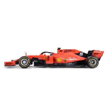 Bburago Метална количка Formula 1 5 Sebastian Vettel Ferrari F1 SF71H - 1:18
