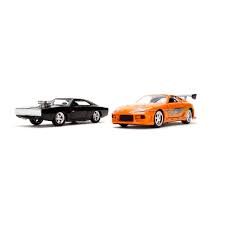 Комплект метални коли Toyota Supra и Dodge Charger на Brian 1:32 Fast & Furious Jada Toys 253204003