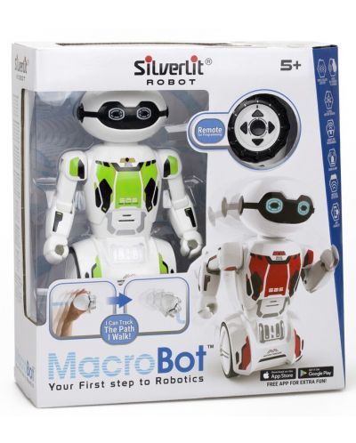 Silverlit MacroBot с дистанционно управление зелен 88045