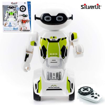 Silverlit MacroBot с дистанционно управление зелен 88045