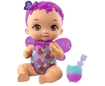 Кукла Бебе пеперудка горски плодове, с розова коса My Garden Baby GYP00 