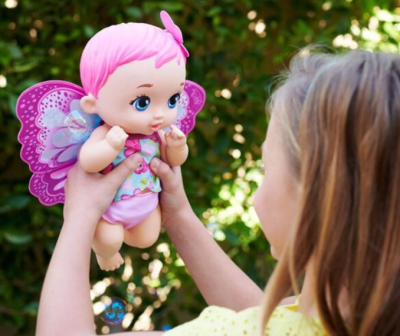Кукла Бебе пеперудка с розова коса My Garden Baby GYP10