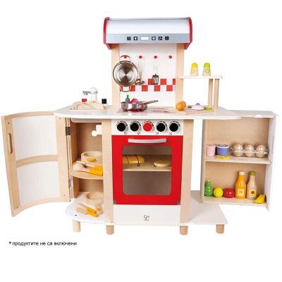 Детска дървена кухня с аксесоари Hape H8018