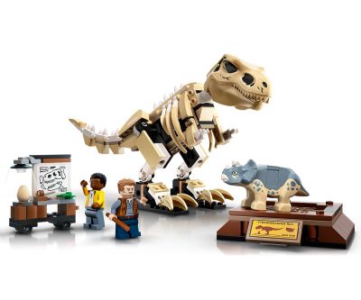 Конструктор LEGO Jurassic World 76940 - Изложба на вкаменен Трекс