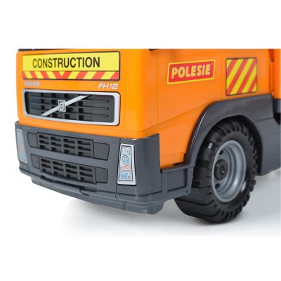 Камион с кран и конструктор 30 ел. Volvo Polesie Toys - 9586