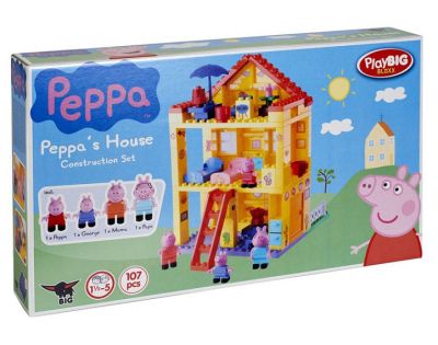 Конструктор къщата на Пепа Peppa Pig Play BIG Bloxx 800057078