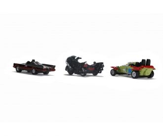 Комплект 3 метални автомобила Nano Batman 1:64 Jada Toys 253211001
