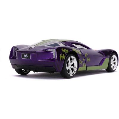 Метален автомобил Chevy Corvette Stingray Joker 2009 Jada Toys 1/32 - 253252016