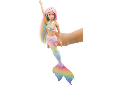 Кукла Barbie Dreamtopia русалка с променящи цветове GTF89