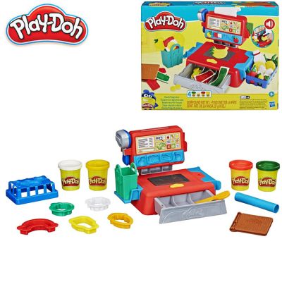 Детски касов апарат със звукови ефекти PlayDoh E6890