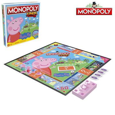 Занимателна игра Monopoly Junior Peppa Pig Hasbro F1656