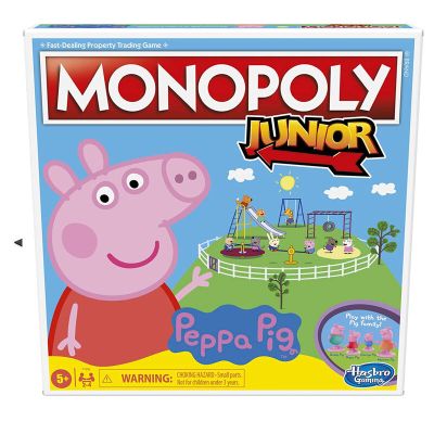 Занимателна игра Monopoly Junior Peppa Pig Hasbro F1656