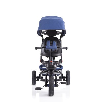Детска триколка със сенник и въртяща се седалка Byox EXPLORE; син