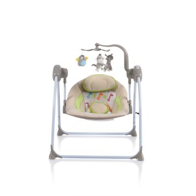 Бебешка електрическа люлка Baby Cangaroo Swing+ капучино