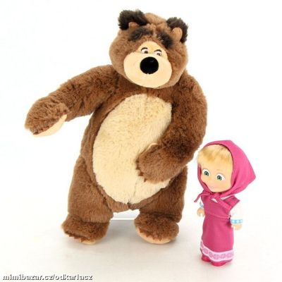 Маша и Мечока Плюшен мечок и кукла Маша Simba 109301072