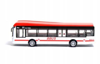 Градски автобус Bburago Street Fire - 32102 червен