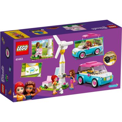 Конструктор Електрическата кола на Оливия LEGO Friends 41443