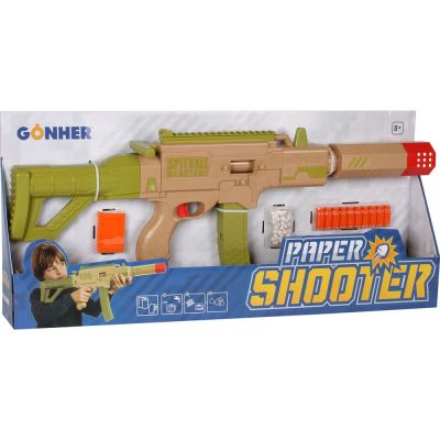 Бластер с хартиени топчета PAPER SHOOTER GONHER 950/0
