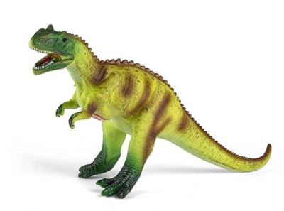 Гумен динозавър със звук зелен