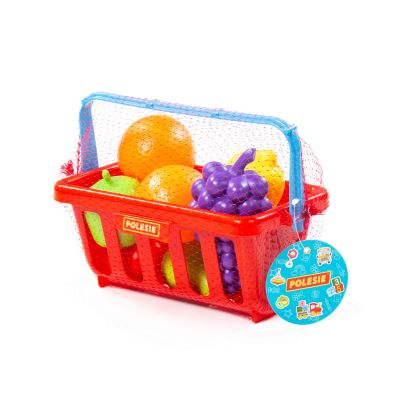 Пазарска кошница с плодове 9 части Polesie Toys 46963