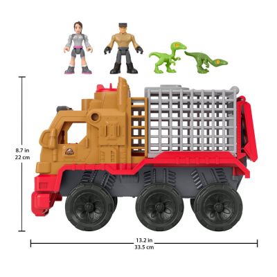 Камион с клетка и рамка Jurassic World Camp Creaceous HCH97