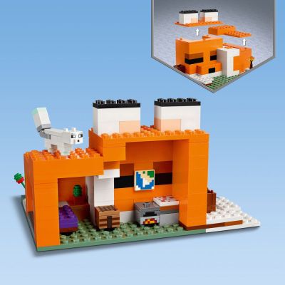Конструктор LEGO Minecraft Хижата на лисиците 21178