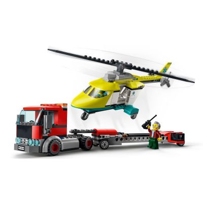 Конструктор LEGO CITY Превоз на спасителен хеликоптер 60343