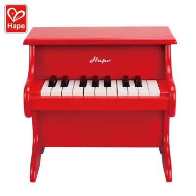 Детско дървено пиано Червено Hape H0318