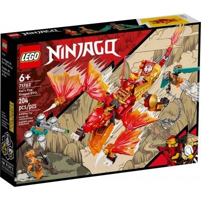 Конструктор LEGO Ninjago 71762 - Огненият дракон на Kai EVO