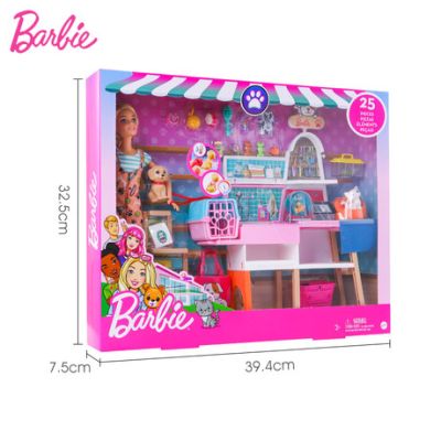Кукла Barbie - Игрален комплект магазин за домашни любимци Barbie GRG90