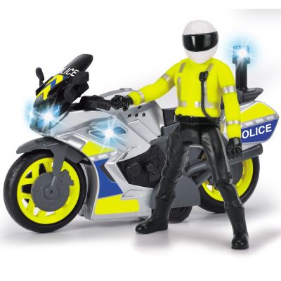 Полицай с мотор със звуци DICKIE 203712018038