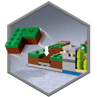 Конструктор LEGO Minecraft Засада на Creeper 21177