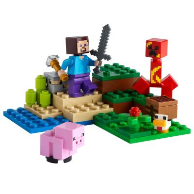 Конструктор LEGO Minecraft Засада на Creeper 21177
