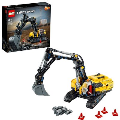 Конструктор LEGO TECHNIC Тежкотоварен багер екскаватор 42121