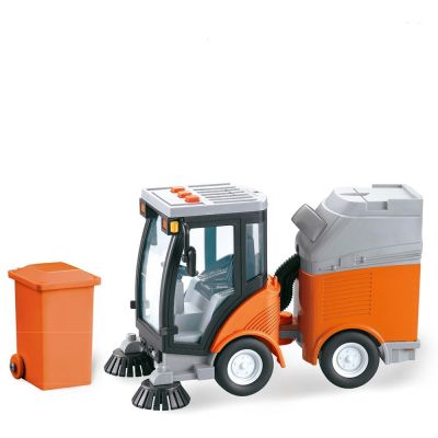 Детска музикална почистваща машина за смет Sweeper orange