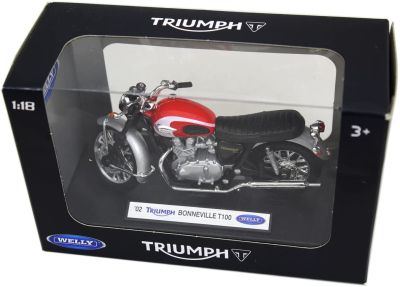 Мотор Triumph Bonneville Welly 1:18
