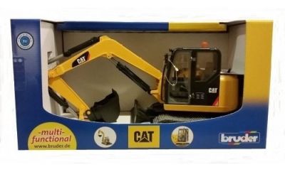 Детска строителна машина багер CAT Bruder 02456 