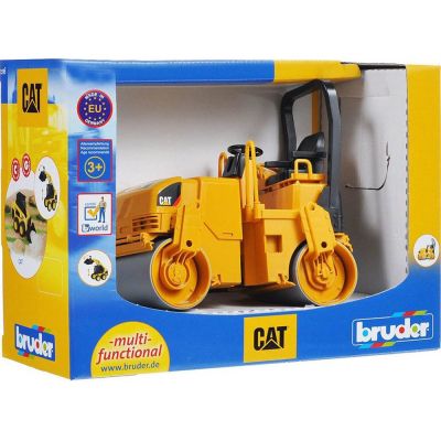 Детска строителна машина валяк CAT Bruder 02433