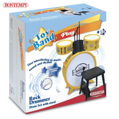 Комплект детски барабани със стол Bontempi 514501