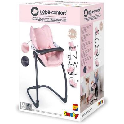 Стол за хранене за кукли Bebe Confort Cosi 3 в 1 Smoby 7600240234