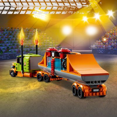 Конструктор LEGO City Stuntz Каскадьорско шоу с камион 60294