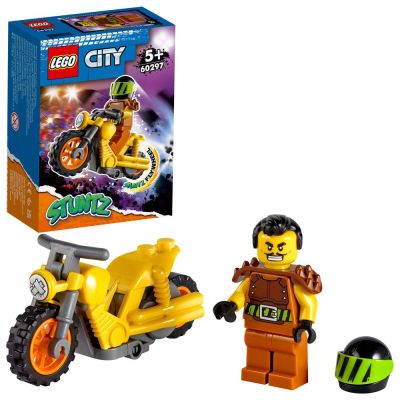 Конструктор LEGO CITY STUNTZ Каскадьорски мотоциклет за разрушаване 60297