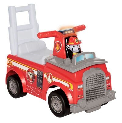 Paw Patrol Кола за яздене и бутане Пожарникарския камион на Маршал