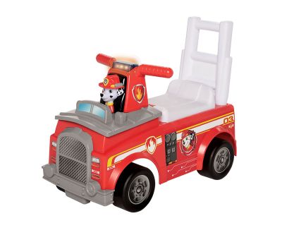 Paw Patrol Кола за яздене и бутане Пожарникарския камион на Маршал