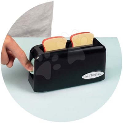 Детски тостер с препечени филийки mini Tefal Express Smoby 7600310527