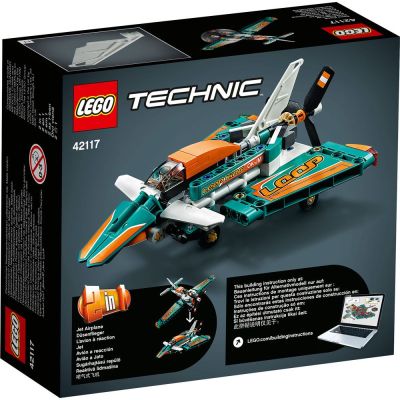 Конструктор LEGO TECHNIC Състезателен самолет 42117
