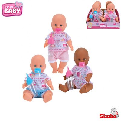 New Born Baby Гумено бебе момче Simba 105036686