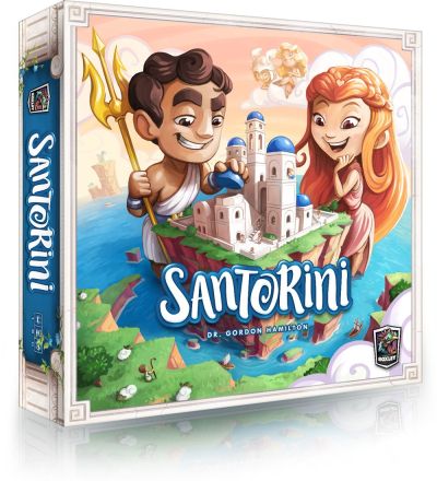 Занимателна Настолна игра Santorini