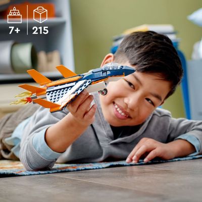Конструктор LEGO Creator Свръхзвуков самолет 3 В 1 - 31126
